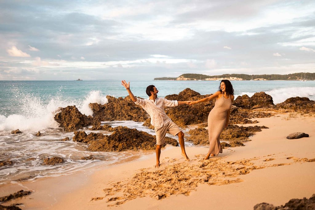 photographe pour séance photo couple à marie-galante
