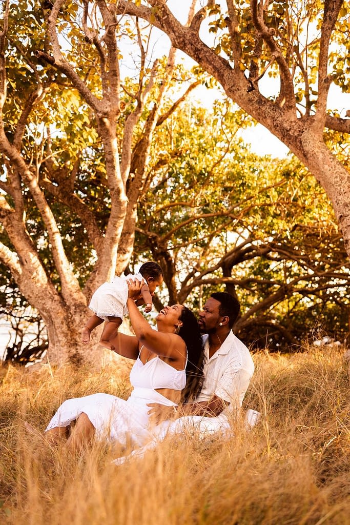 séance photo famille bébé Guadeloupe